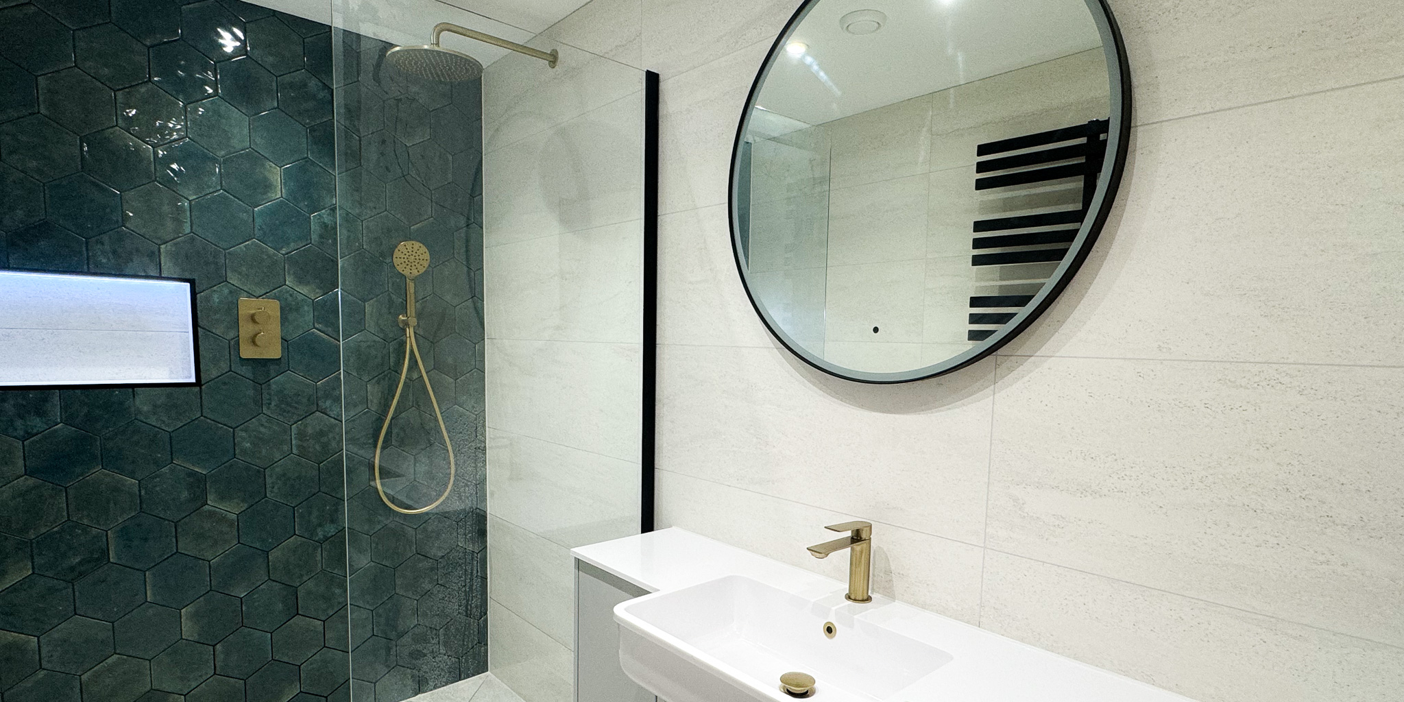 Bathrooms and kitchens